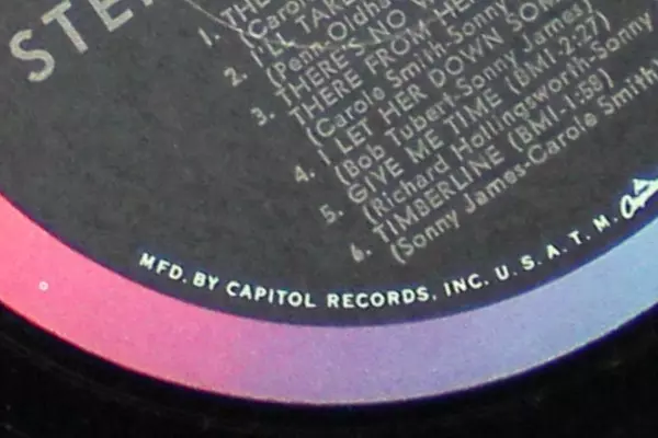 Sonny James Need You Vinyl Album 1967 Capitol Records 33 RPM Used