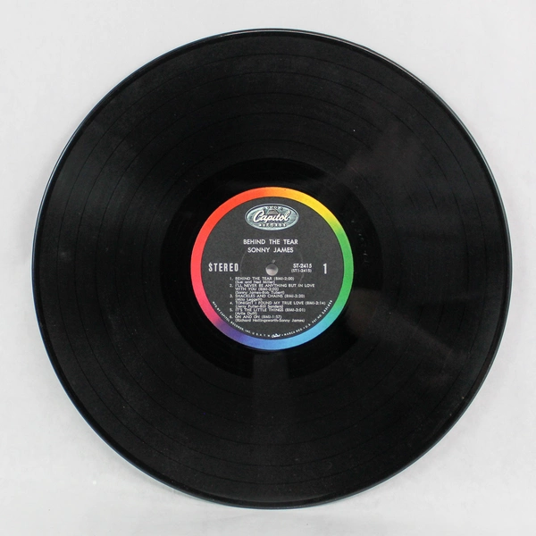 Sonny James Behind The Tear Vinyl Record 1965 33 RPM Capitol - Good Condition