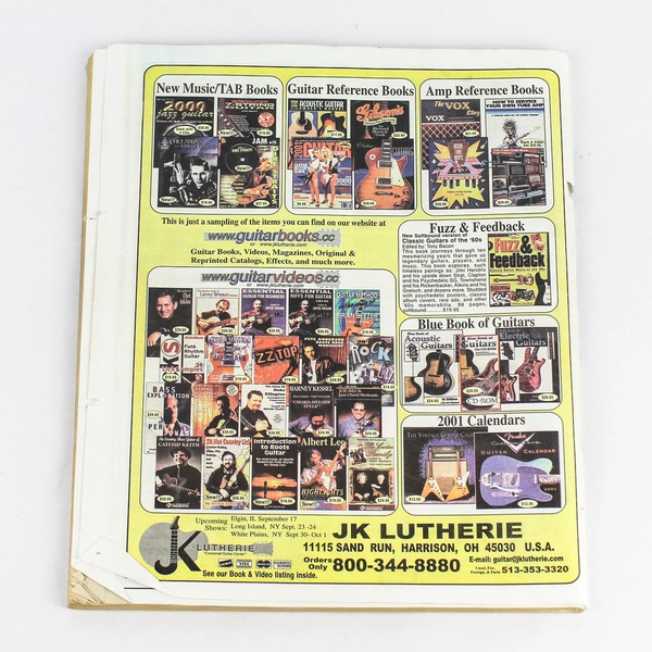 Vintage Guitar Magazine Nov 2000 Vol 15 No 1 Steve Morse Roger Glover