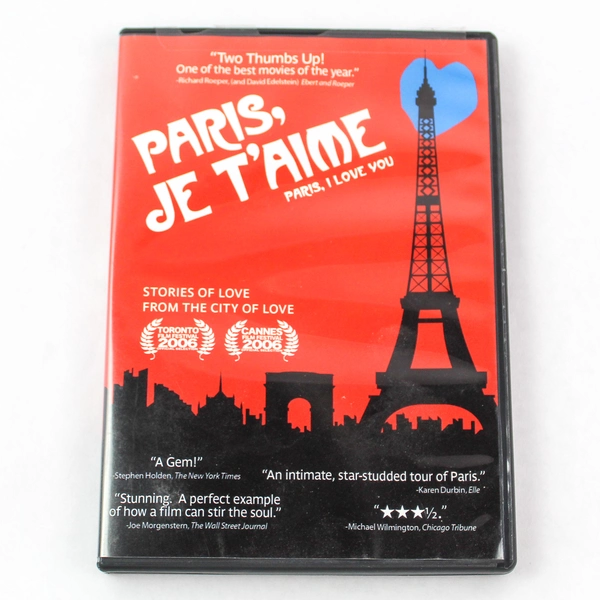 Paris Je T'Aime DVD Movie Paris I Love You 2006 Victoires International