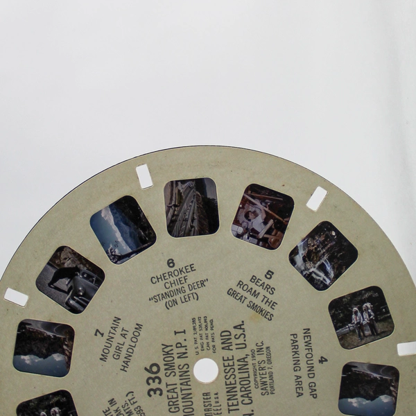 Lot of 2 Vintage Sawyer's ViewMaster Alabama Tennessee 335 336 World Wonders