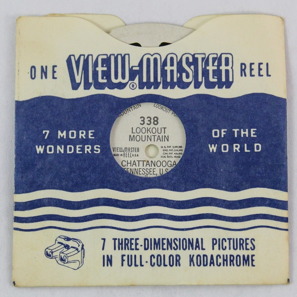 Vintage Sawyer's ViewMaster Lookout Mountain 338 World Wonders Collectible