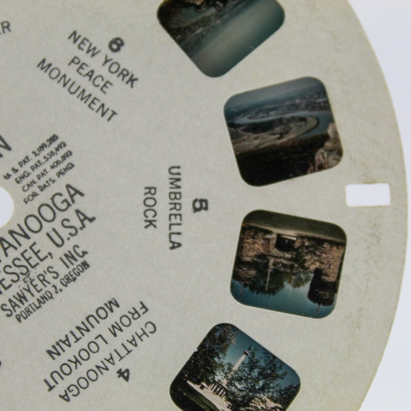 Vintage Sawyer's ViewMaster Lookout Mountain 338 World Wonders Collectible