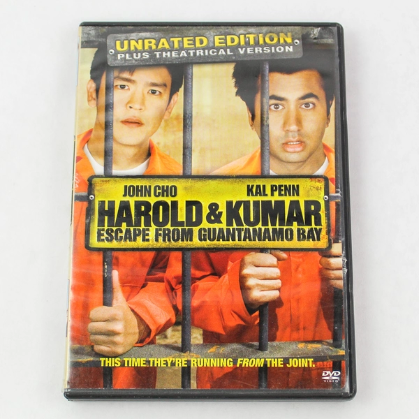 Harold & Kumar Escape from Guantanamo Bay DVD 2008 Unrated Edition