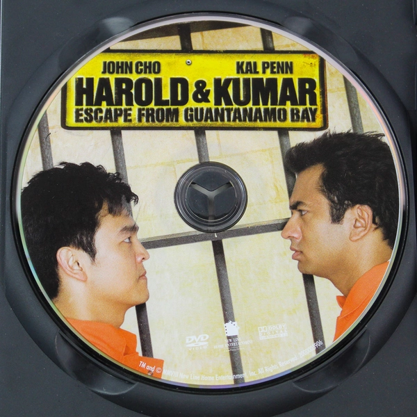 Harold & Kumar Escape from Guantanamo Bay DVD 2008 Unrated Edition