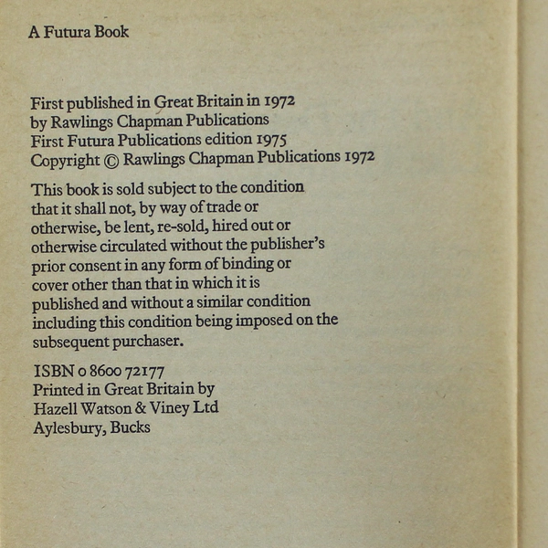 And The Dawn Came Up Like Thunder by Leo Rawlings 1975 PB - Good Condition