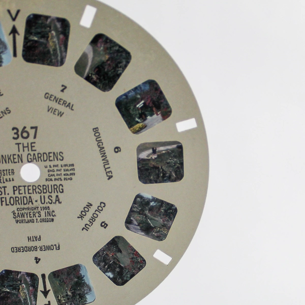 Vintage Sawyer's ViewMaster St. Petersburg Florida 367 World Wonders
