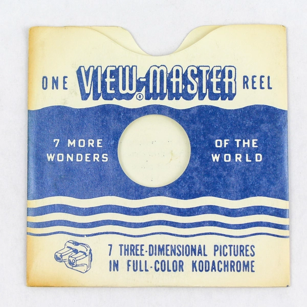 Vintage Sawyer's ViewMaster Scenes of Transjordan 4055 World Wonders