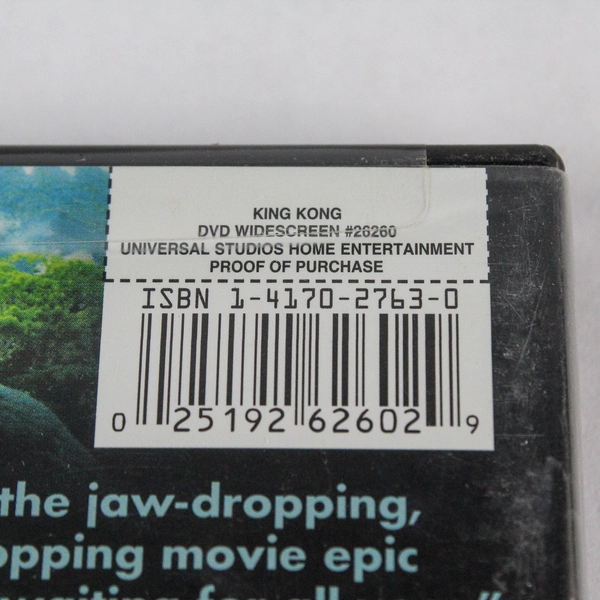 King Kong DVD Widescreen 2006 Universal Studios Jack Black Pre-Owned AS-IS