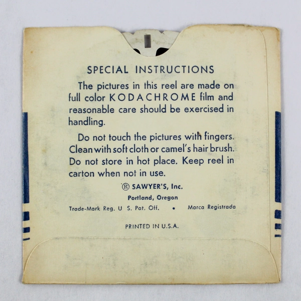 Vintage View-Master Reel 345 New York II Wonders of the World