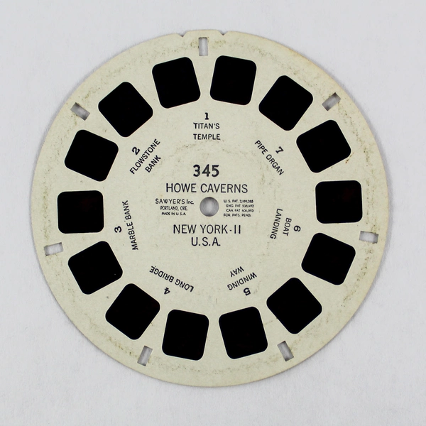 Vintage View-Master Reel 345 New York II Wonders of the World