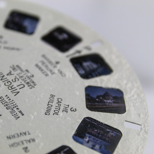 Lot of 3 Vintage ViewMasters 181 183 186 Virginia California Lake Tahoe