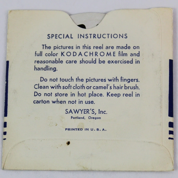 Vintage 1953 Sawyer's ViewMaster Reel 2680 Monaco Monte Carlo World Wonders