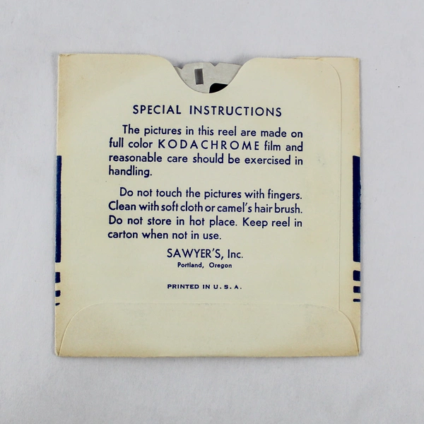 Vintage Sawyers ViewMaster Reel 2722 Vatican State Wonders Of The World