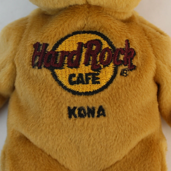 Hard Rock Cafe Isaac Beara Plush Toy 8.5" Collectible Brown Bear