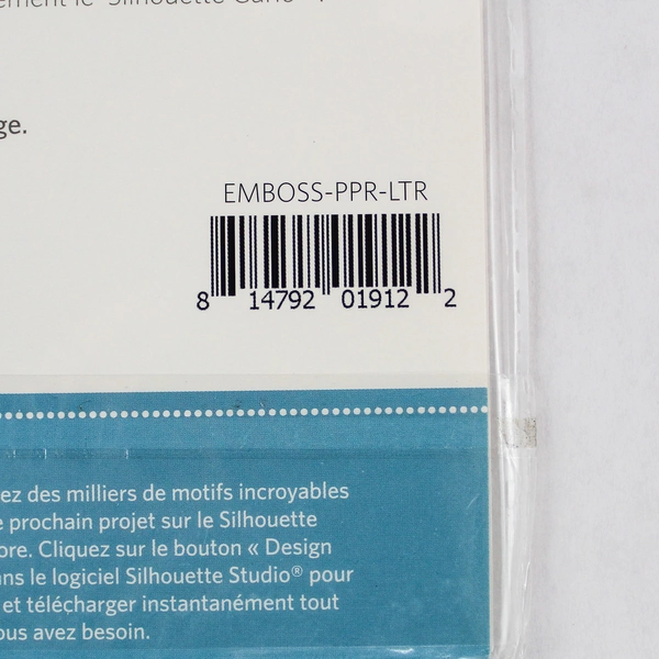 Lot of 10 Silhouette Score & Emboss Paper Sheets 11"x8.5" - Sealed