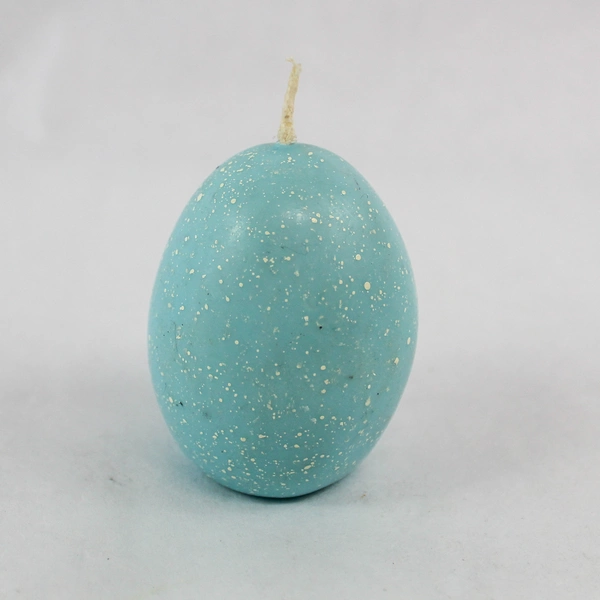 Set of 2 Vintage Blue & Pink Easter Egg Candles - Midwest Importers