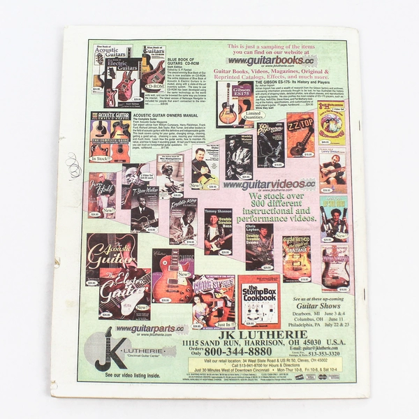 Vintage Guitar Magazine July 2000 Vol 14 No 09 Experience Music Project