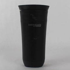 ThermoCafe by Thermos Black Travel Mug Cup GP1010TRI6 Pre-Owned 7.75"
