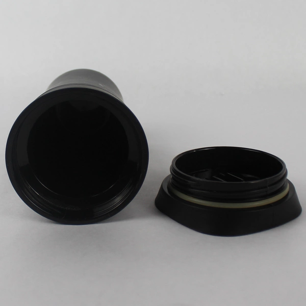 ThermoCafe by Thermos Black Travel Mug Cup GP1010TRI6 Pre-Owned 7.75"