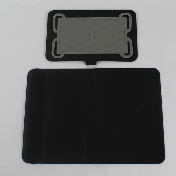 Pure Gear Folio Case for 7" Tablet - Black Silicone Grip Stand - Good Condition