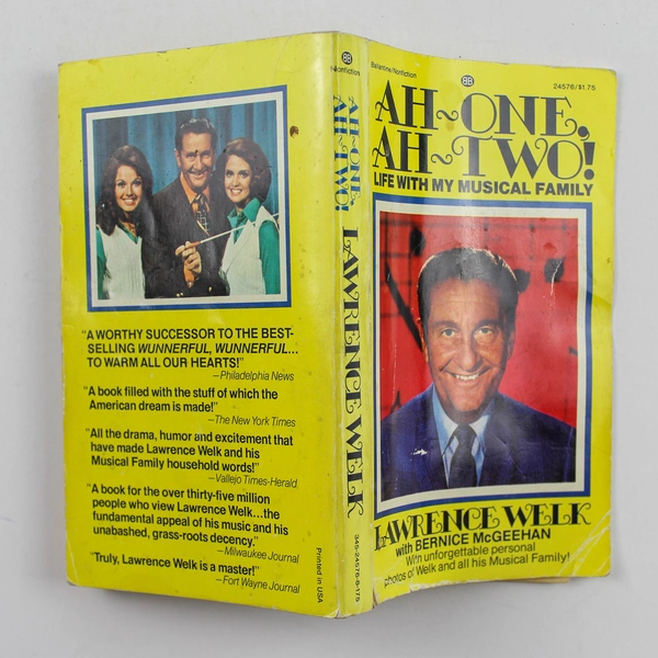 Ah-One Ah-Two! Life With My Musical Family by Lawrence Welk Vintage PB