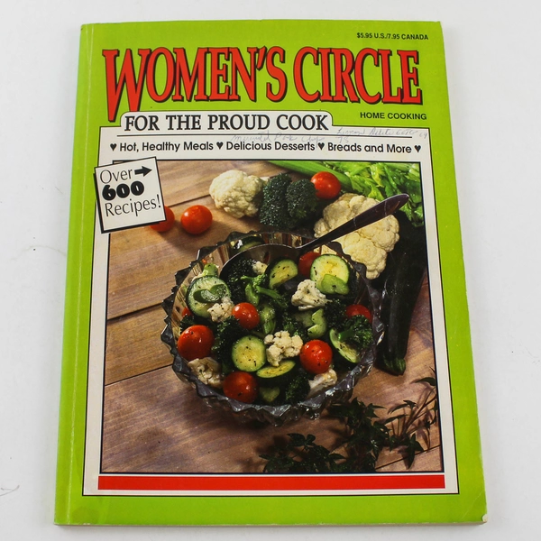 Women's Circle Home Cooking Cookbook 1991 - Over 600 Recipes, Paperback