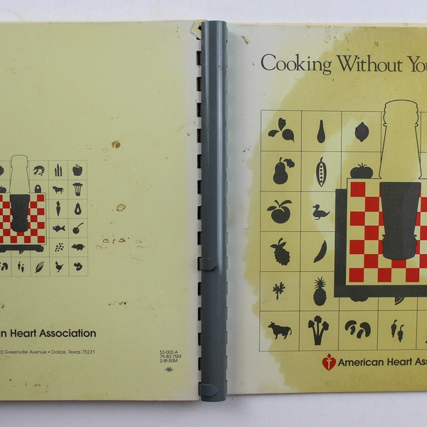 Cooking Without Your Salt Shaker by American Heart Association 1978 PB