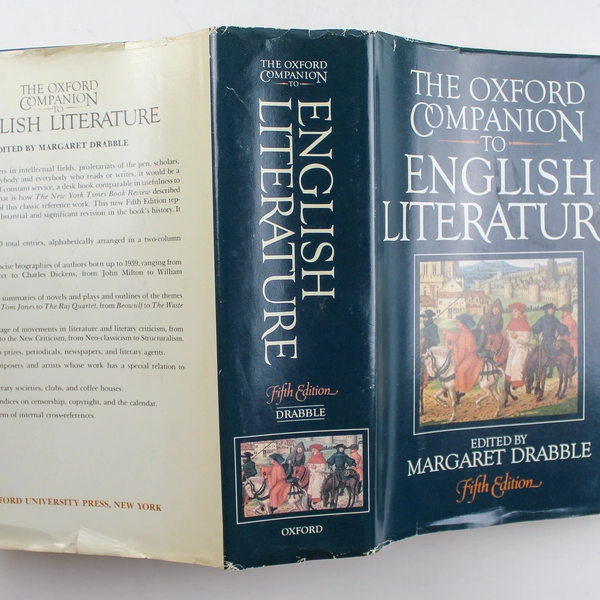 The Oxford Companion to English Literature 5th Ed by Margaret Drabble 1985