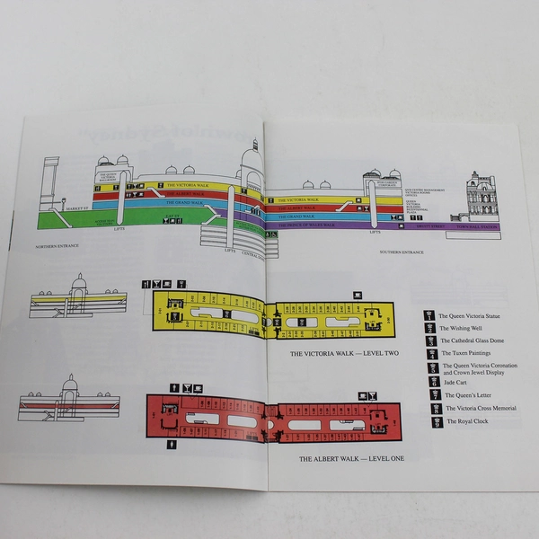 QVB Shopping Guide Booklet Vintage Queen Victoria Building Pre-Owned