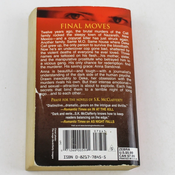 Nothing To Lose by S.K. McClafferty Zebra Romantic Suspense Paperback