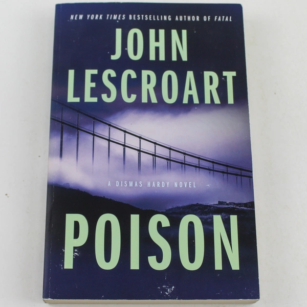 John Lescroart Poison Paperback Novel 2018 Atria Good Pre-Owned Condition