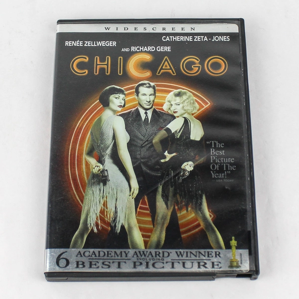 Chicago DVD 2003 Miramax Widescreen Pre-Owned Faint Scratches AS-IS