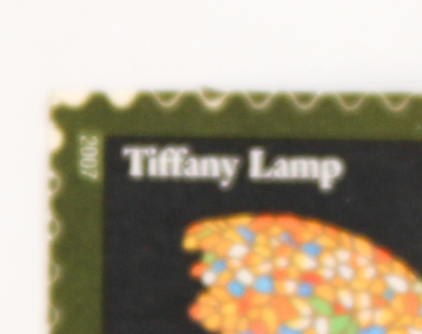 Lot of 50 Scott 1C Tiffany Lamp Postage Stamps 2007 Unused Very Fine