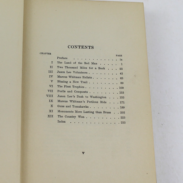 Winning The Oregon Country by John T. Faris 1911 HC - Acceptable Condition