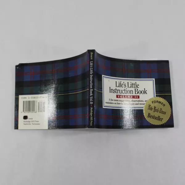 Life's Little Instruction Book Vol II by H. Jackson Brown Jr. Paperback