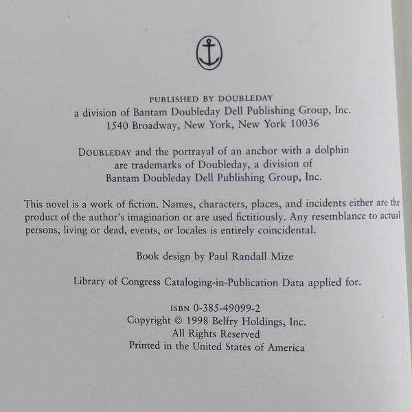 The Street Lawyer by John Grisham Hardcover Book 1998 Doubleday Good Condition