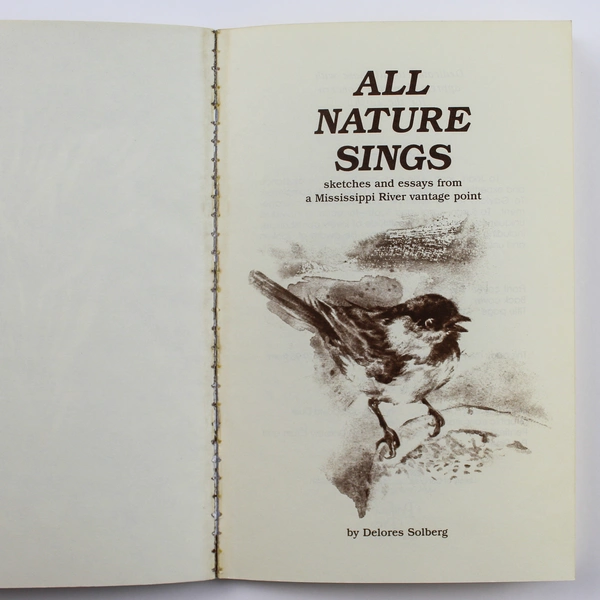 All Nature Sings by Delores Solberg 1986 Penfield Press Paperback Book