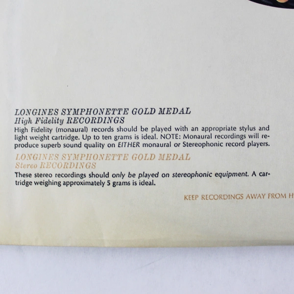 Guy Lombardo Midnight Melodies Vinyl Record Decca Royal Canadians As-Is