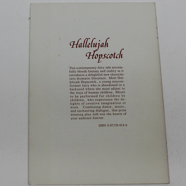 Hallelujah Hopscotch by Rachel Burchard 1986 PB Book Good Condition