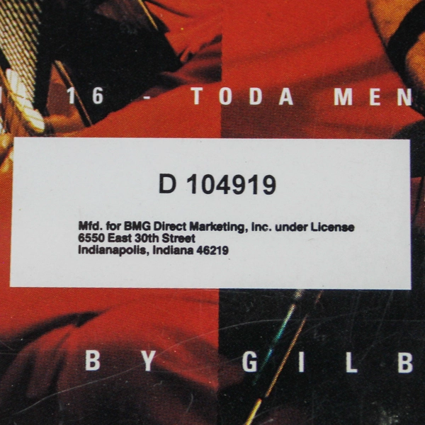 Gilberto Gil Acoustic Music CD 16 Songs 1994 BMG Direct Pre-Owned