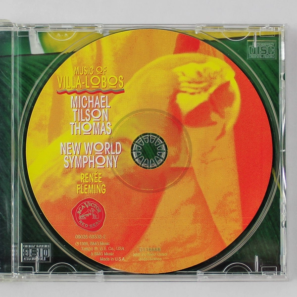 Alma Brasileira CD Michael Tilson Thomas New World Symphony Good Condition