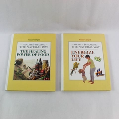 Lot of 2 Reader's Digest Books Healing Power of Food Energize Your Life HC VG