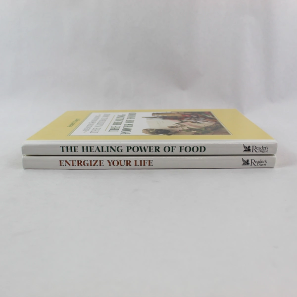 Lot of 2 Reader's Digest Books Healing Power of Food Energize Your Life HC VG