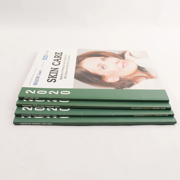 Lot of 4 Health Books on Blood Pressure, Cholesterol, Skin Care & Memory Loss