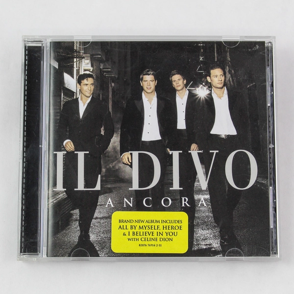 Il Divo Ancora CD 10 Songs 2006 Columbia Pop Classical Music - Good Condition