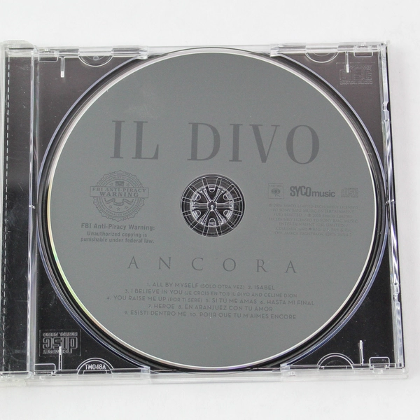 Il Divo Ancora CD 10 Songs 2006 Columbia Pop Classical Music - Good Condition