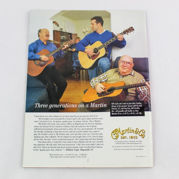 Acoustic Guitar Magazine March 2002 Vol. 12 No. 9 Issue 111 Grateful Dead