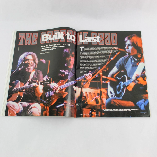 Acoustic Guitar Magazine March 2002 Vol. 12 No. 9 Issue 111 Grateful Dead