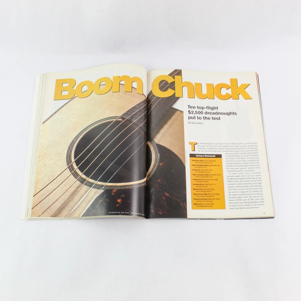 Acoustic Guitar Magazine November 2001 Vol. 12 No. 5 Issue 107 - Good